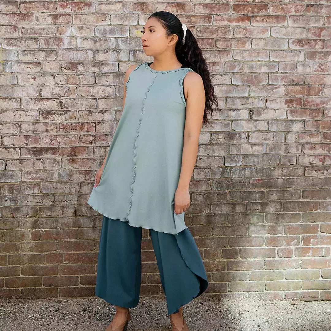 ANGELROX® SHIFT bamboo tunic tank - USA