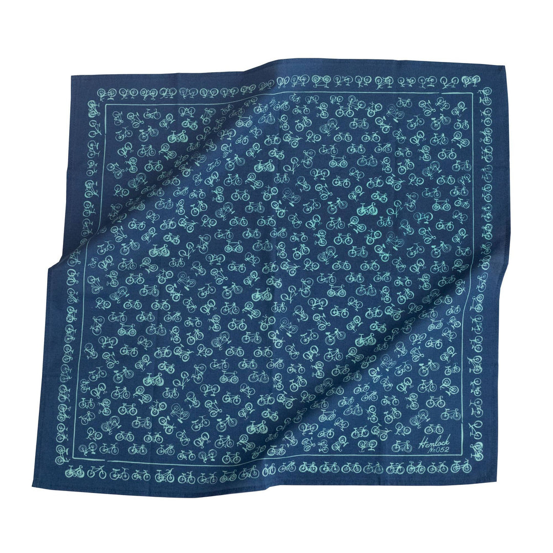 No. 052 Bikes Blue Bandana - India