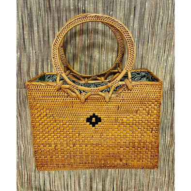 Square Tote Handbag Made in Bali
