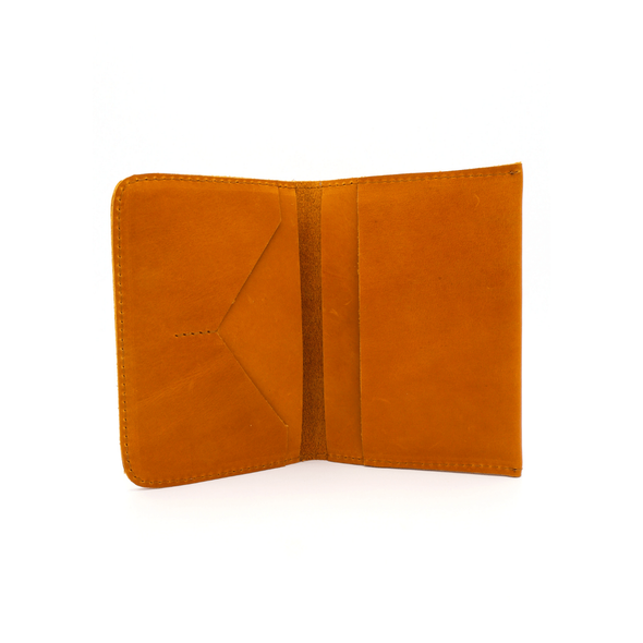 Globetrotter Leather Passport Case - Ethiopia