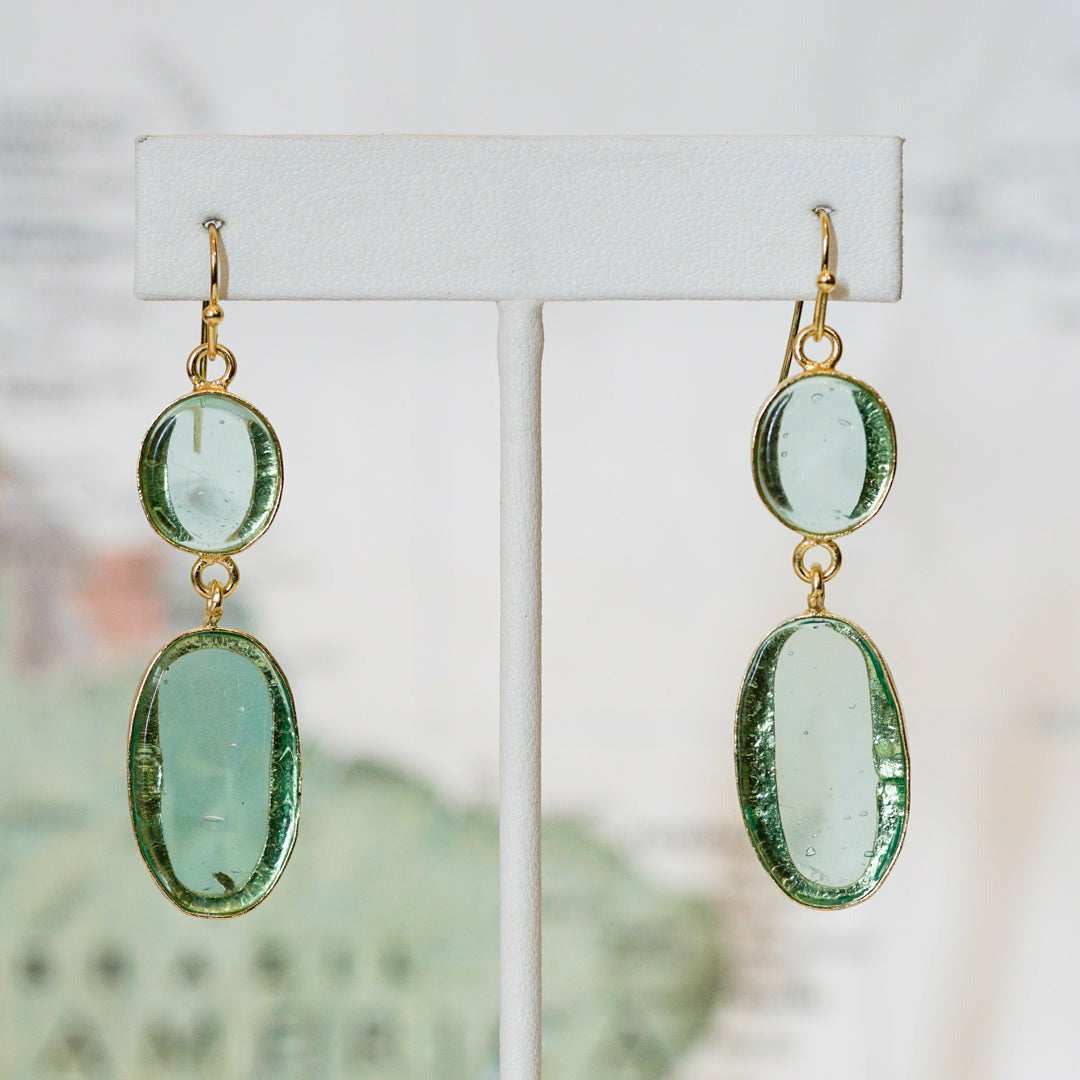 Vintage Window Pane Earrings - India