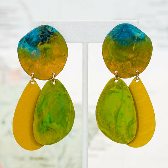 Pebble Earrings - Salem, Massachusetts