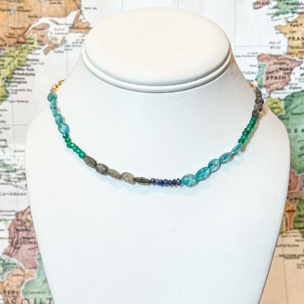 Newport Necklace - Multi-Stone