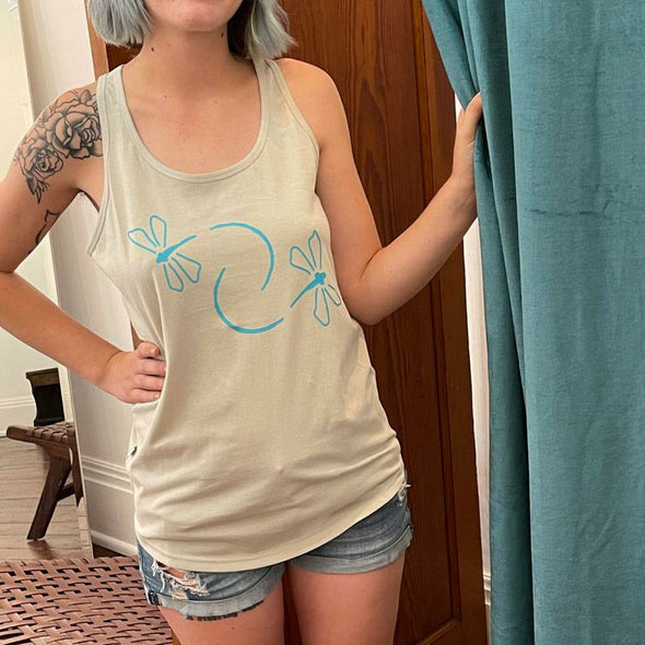 "I've Got My Sister's Back" Warm Grey Tank - India