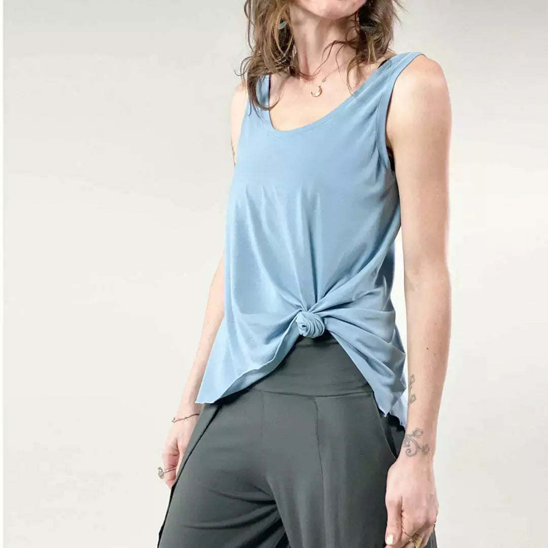 ANGELROX® SHIFT bamboo tunic tank - USA