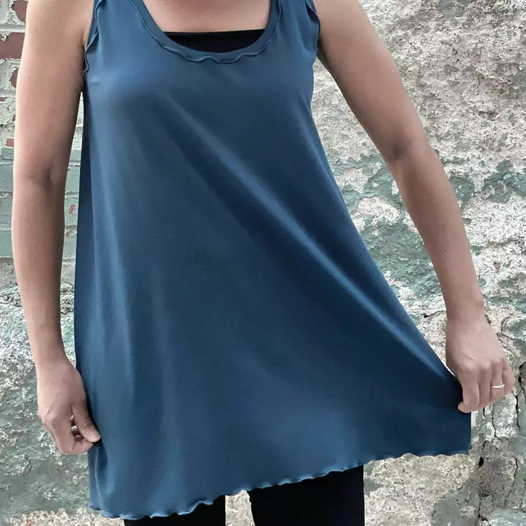 ANGELROX® SHIFT bamboo tunic tank - USA