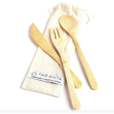 Sustainable Bamboo Utensil Set