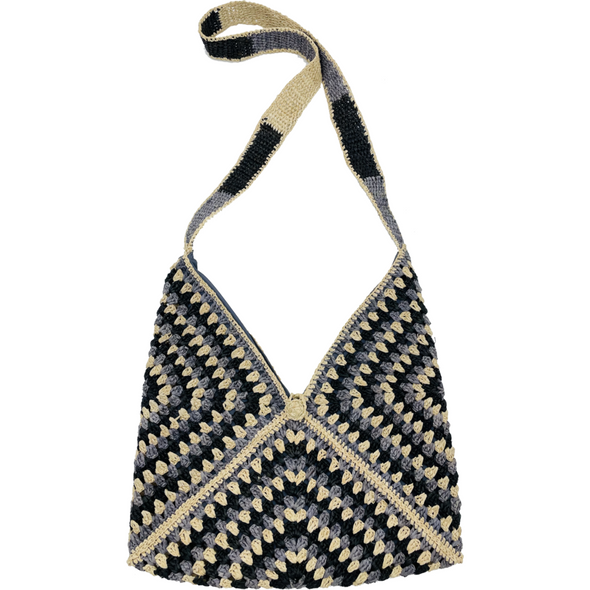 Zoe Crochet Crossbody Bag