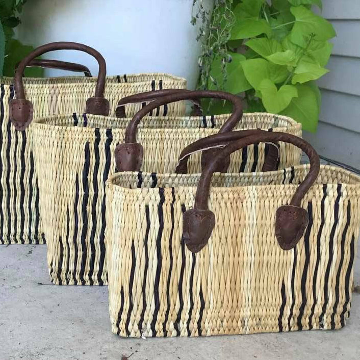 Moroccan Basket - Midnight Pyramid - Morocco