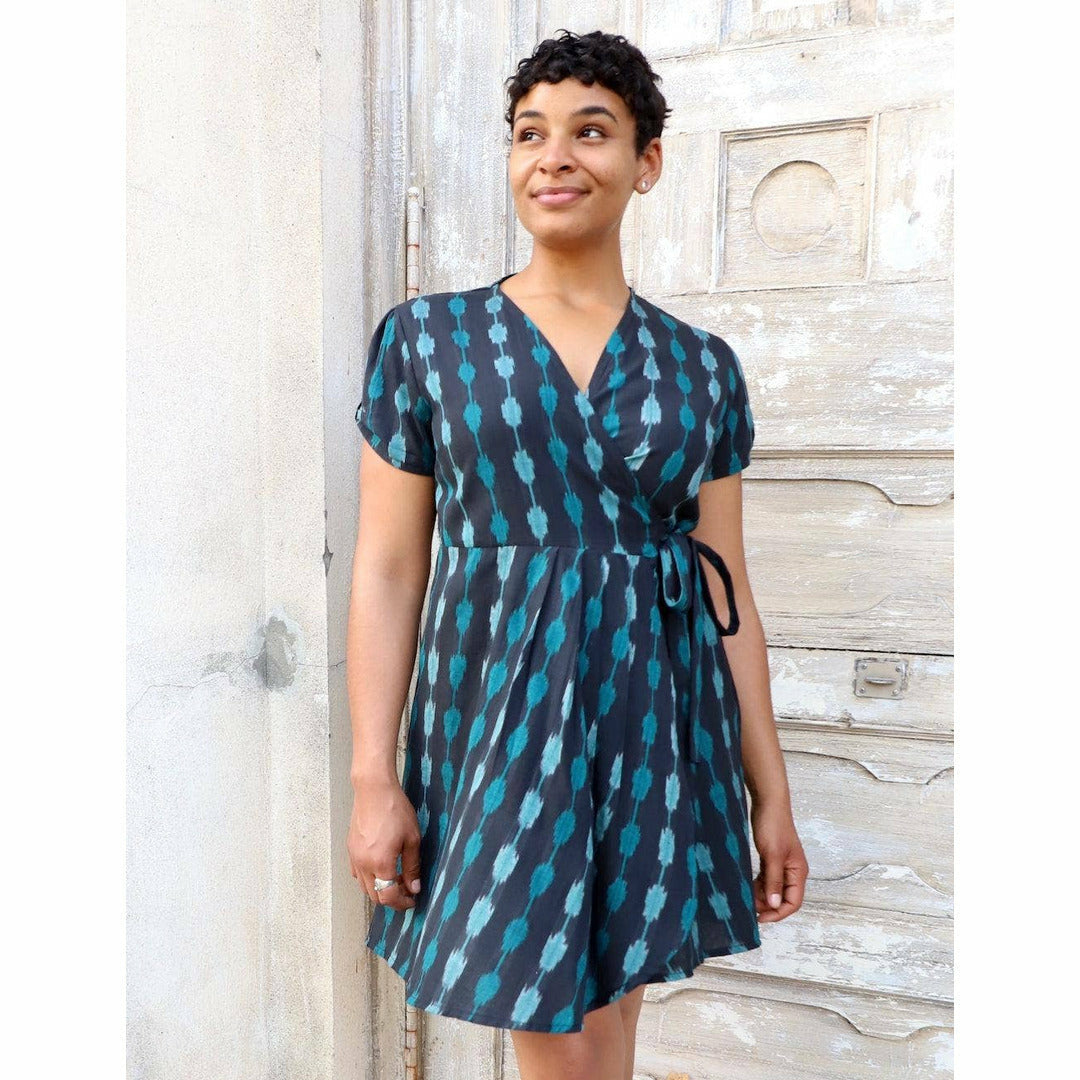 Calliope Wrap Dress - India