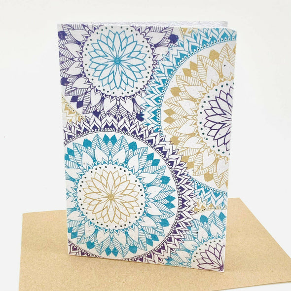 Growing Paper greeting card - More Patterns