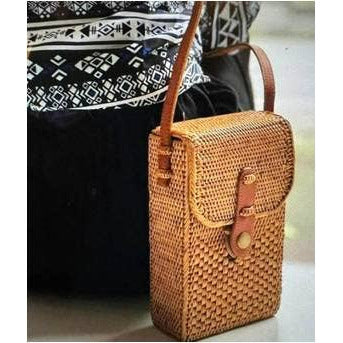 Ata Vine Cross Body Cell Phone Case - Bali