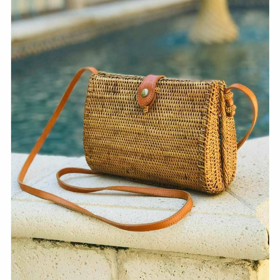 Teardrop Ata Vine Cross Body - Bali