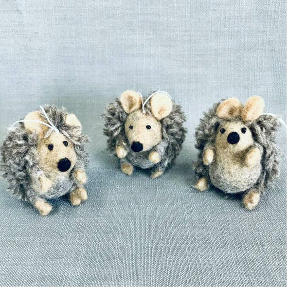 Hedgehog Ornaments - Nepal