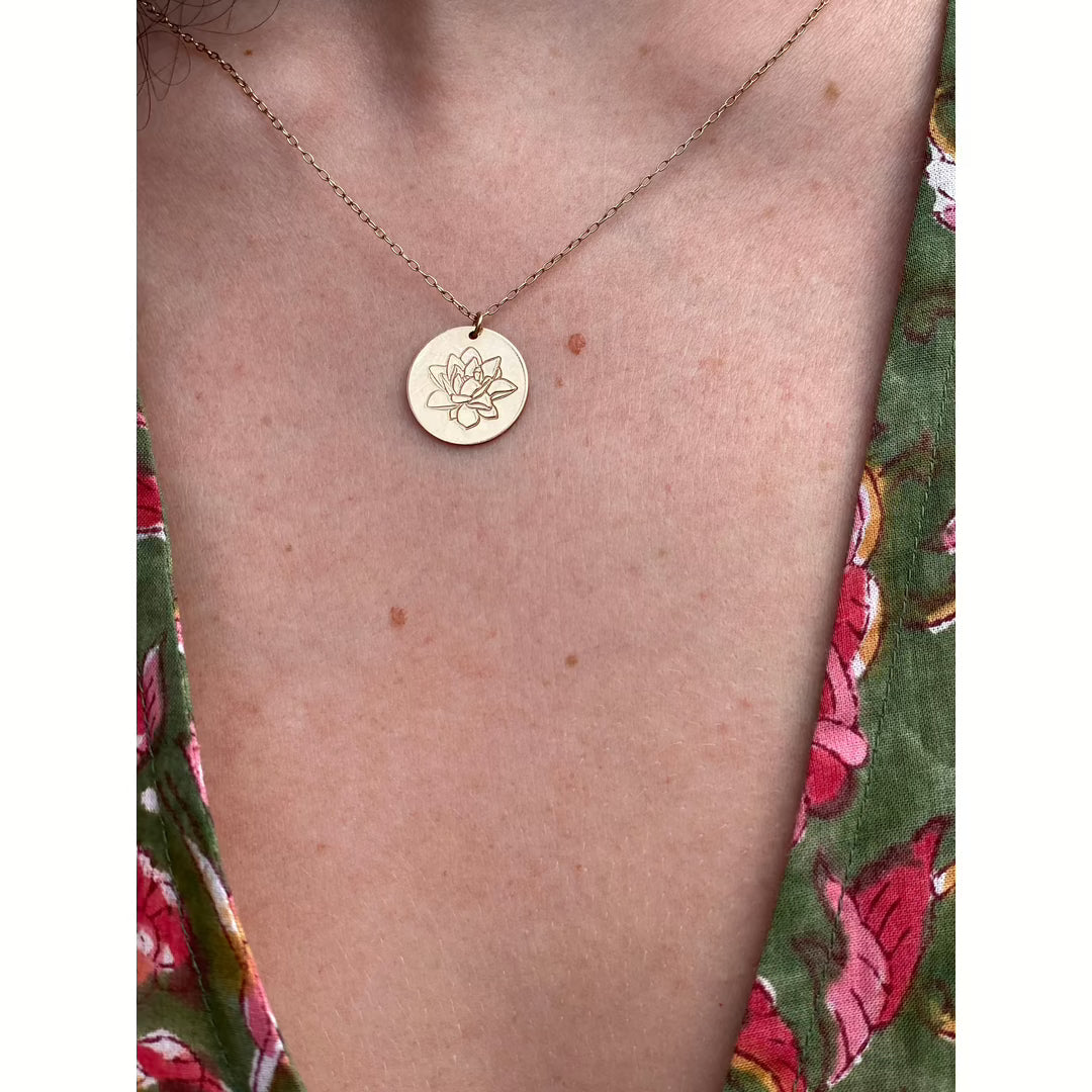 ABLE Lotus Able Necklace - Nashville, USA