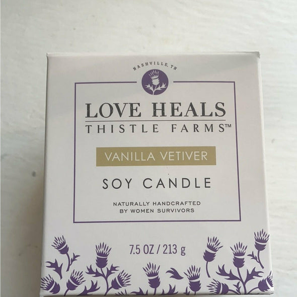 Love Heals Candle Vanilla Vetiver