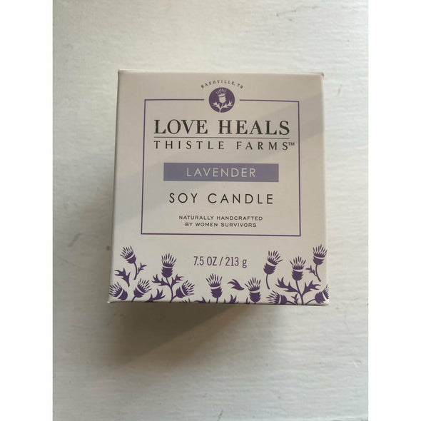 Love Heals Candle Lavender