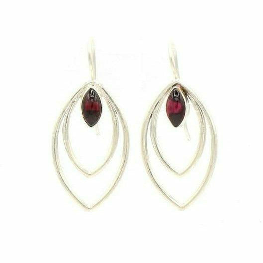Leaf Drop Earrings - India